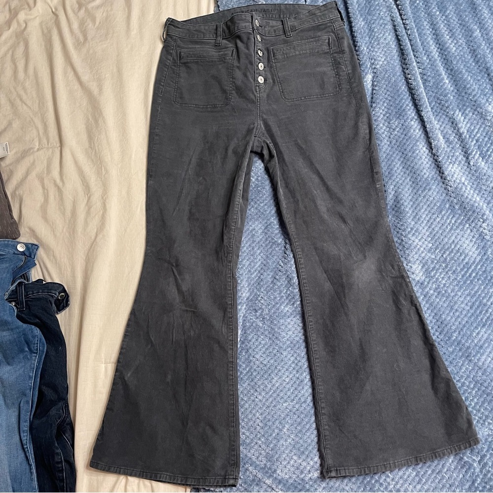 American Eagle Super High Waisted Flare Pant